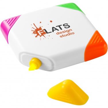 Logotrade Werbegeschenke das Foto: Trafalgar quadratischer vierfarbiger Marker